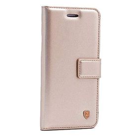 Gpack General Mobile GM8 Delüx Cüzdan Nano Glass Kalem Gold Cep Telefonu Kılıfı