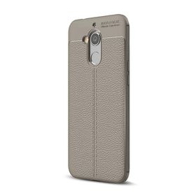 Gpack General Mobile GM8 Niss Silikon Deri Görünümlü Nano Glass Kırmızı Kılıf Kılıf