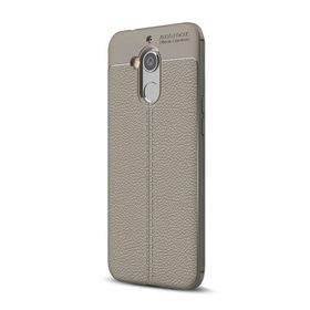 Gpack General Mobile GM8 Niss Silikon Deri Görünümlü Nano Glass Kırmızı Kılıf Kılıf