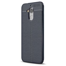 Gpack General Mobile GM8 Niss Silikon Deri Görünümlü Nano Glass Kırmızı Kılıf Kılıf