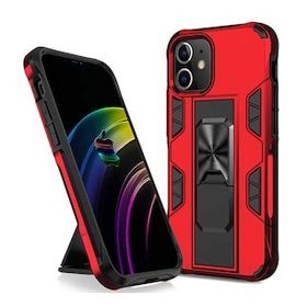 Gpack Gpack Apple İphone 12 Volve Yüzüklü Siyah Beyaz Kapak Kılıf