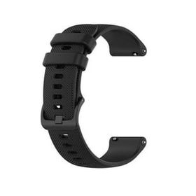 Gpack Haylou Watch 2 Pro Siyah Benekli Kancalı Silikon Kordon