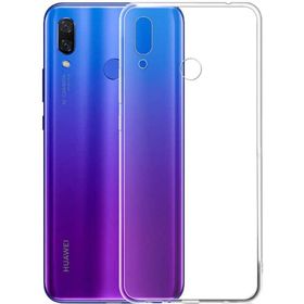 Gpack HBV00000GOBTU Huawei Y9 2019 02 Mm İnce Arka Kapak Şeffaf Silikon Kılıf