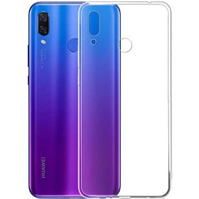 Gpack HBV00000GOBTU Huawei Y9 2019 02 Mm İnce Arka Kapak Şeffaf Silikon Kılıf