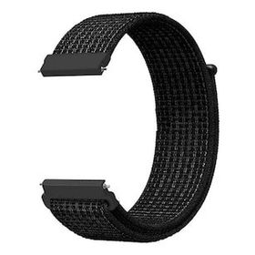 Gpack Honor Watch GS 3i Siyah Cırtcırt Kumaş Ayarlanabilir Kordon