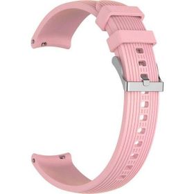 Gpack Honor Watch Magic 2 46 mm Silikon Kancalı Ayarlanabilir KRD 18 Pembe Kordon