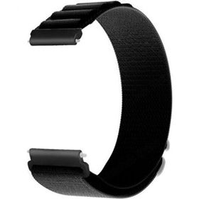 Gpack HS25 Siyah Haylou Watch 2 Pro Ayarlanabilir Kademeli Naylon Kordon