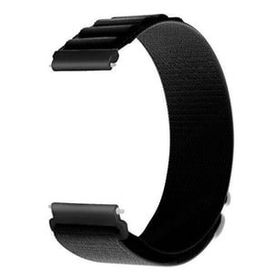 Gpack HS25 Siyah Haylou Watch 2 Pro Ayarlanabilir Kademeli Naylon Kordon
