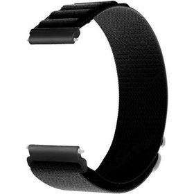 Gpack HS25 Siyah Haylou Watch 2 Pro Ayarlanabilir Kademeli Naylon Kordon