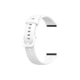 Gpack Huawei Band 7 Mat Klasik Silikon KRD 11 Beyaz Kordon