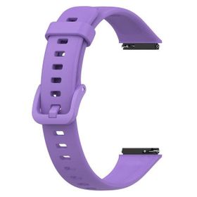 Gpack Huawei Band 7 Mat Klasik Silikon KRD 11 Mor Kordon