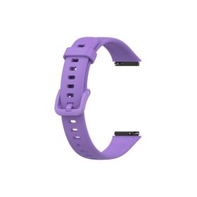 Gpack Huawei Band 7 Mat Klasik Silikon KRD 11 Mor Kordon