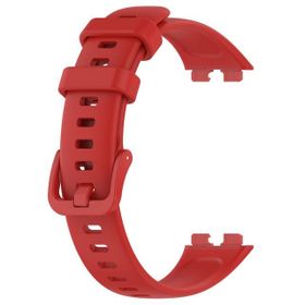Gpack Huawei Band 8 KRD 11 Kırmızı Mat Klasik Silikon Ayarlanabilir Kordon