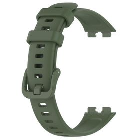 Gpack Huawei Band 8 KRD 11 Koyu Yeşil Mat Klasik Silikon Ayarlanabilir Kordon
