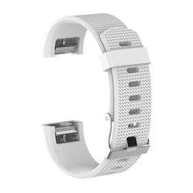 Gpack Huawei Fitbit Charge 2 Silikon Kancalı Benekli Kırmızı Kordon