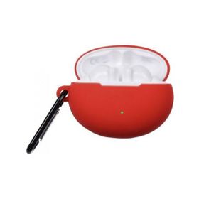 Gpack Huawei FreeBuds 4i Mat Kancalı Silikon Sf10 Kırmızı Kılıf