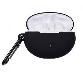 Gpack Huawei Freebuds 4i Mat Kancalı Silikon Sf10 Siyah Kılıf