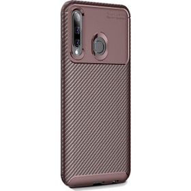 Gpack Huawei Honor 20 Lite Negro Karbon Dizayn Silikon Kılıf