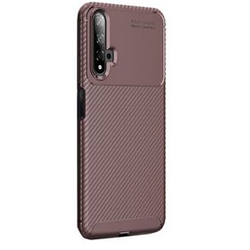 Gpack Huawei Honor 20 Lite Negro Karbon Dizayn Silikon Kılıf