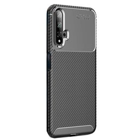 Gpack Huawei Honor 20 Lite Negro Karbon Dizayn Silikon Kılıf