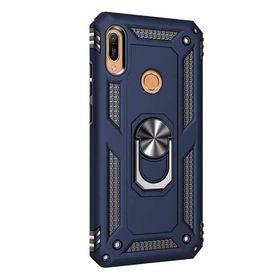 Gpack Huawei Honor 8a Vega Standlı Yüzüklü Mıknatıslı Nano Ekran Koruyucu Kalem Kırmızı Cep Telefonu Kılıf