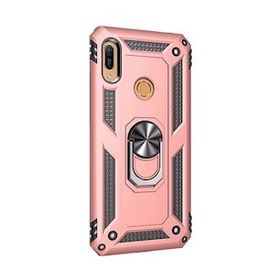 Gpack Huawei Honor 8a Vega Standlı Yüzüklü Mıknatıslı Nano Ekran Koruyucu Kalem Kırmızı Cep Telefonu Kılıf
