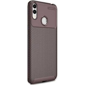 Gpack Huawei Honor 8c Negro Karbon Dizayn Silikon Kılıf