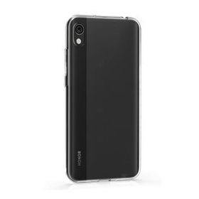Gpack Huawei Honor 8s Kılıf Süper Silikon Yumuşak Arka Koruma + Şeffaf Nano Glass
