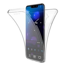 Gpack Huawei Mate 20 Lite Ön Arka Şeffaf Silikon Koruma Şeffaf Kılıf