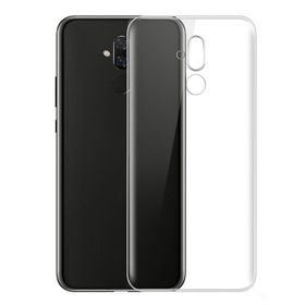 Gpack Huawei Mate 20 Lite Süper Silikon Arka Koruma Nano Glass Şeffaf Kılıf