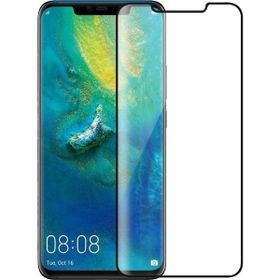 Gpack Huawei Mate 20 Pro Ortası Yapışan Siyah Full Kapatan Renkli Cam