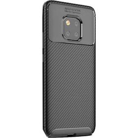 Gpack Huawei Mate 20 Pro Siyah Negro Karbon Dizayn Silikon Kılıf