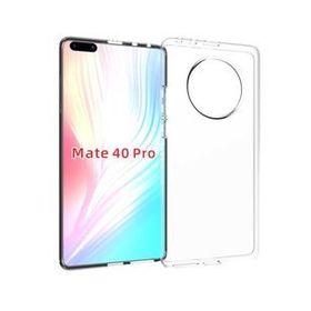 Gpack Huawei Mate 40 Pro Süper Silikon Şeffaf Koruma Renksiz Kılıf
