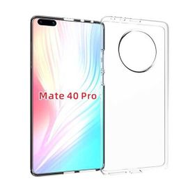 Gpack Huawei Mate 40 Pro Süper Silikon Şeffaf Koruma Renksiz Kılıf