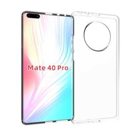 Gpack Huawei Mate 40 Pro Süper Silikon Şeffaf Koruma Renksiz Kılıf