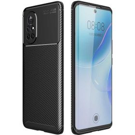Gpack Huawei Nova 8i Negro Karbon Kamera Korumalı Silikon Lux Siyah Kılıf