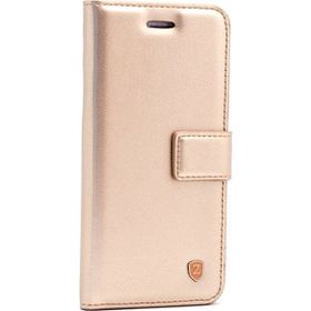 Gpack Huawei P Smart 2019 Delüx Cüzdan Kartvizitli Gold Kılıf