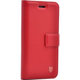 Gpack Huawei P Smart 2019 Deluxe Cüzdan Kartvizitli Kırmızı Kılıf
