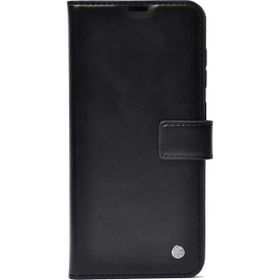 Gpack Huawei P Smart 2021 Kar Deluxe Cüzdan Kartvizitli Kopçalı Siyah Kılıf