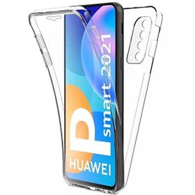 Gpack Huawei P Smart 2021 Ön Arka Şeffaf Silikon Koruma Kılıf