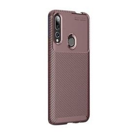 Gpack Huawei P Smart Z Negro Karbon Dizayn Nano Glass Kahverengi Silikon Cep Telefonu Kılıf