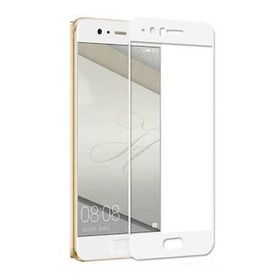 Gpack Huawei P10 Renkli Full Kapatan Cam Beyaz Ekran Koruyucu