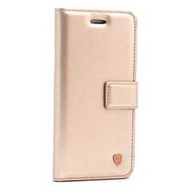 Gpack Huawei P20 Lite Delüx Cüzdan Kartvizitli Gold Kılıf