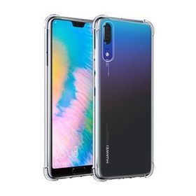 Gpack Huawei P30 AntiShock Ultra Koruma Sert Kapak Şeffaf Kılıf