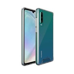 Gpack Huawei P30 Gard Nitro Şeffaf Nano Glass Şeffaf Silikon Kılıf