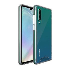 Gpack Huawei P30 Gard Nitro Şeffaf Nano Glass Şeffaf Silikon Kılıf