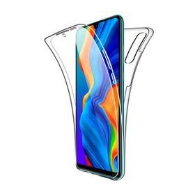 Gpack Huawei P30 Ön Arka Koruma Şeffaf Silikon Kılıf