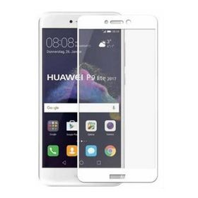 Gpack Huawei P9 Lite Renkli Full Kapatan Cam Siyah Ekran Koruyucu
