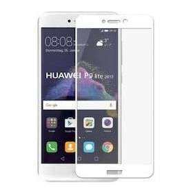 Gpack Huawei P9 Lite Renkli Full Kapatan Cam Siyah Ekran Koruyucu