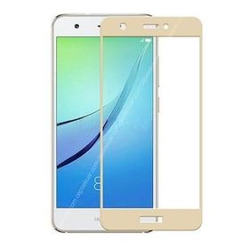 Gpack Huawei P9 Lite Renkli Full Kapatan Cam Siyah Ekran Koruyucu